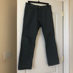 5-Pocket Twill Men’s Pants in Blue Steel - Waist 33” Length 30”